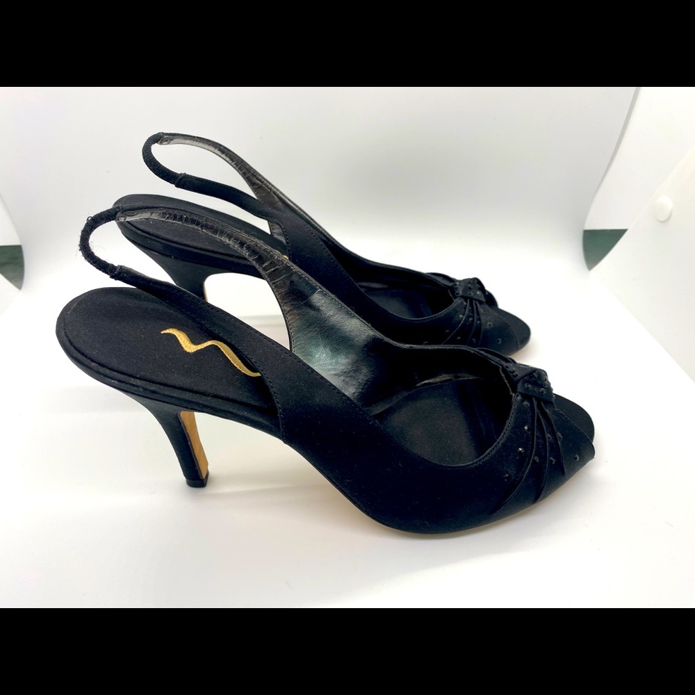 Nina Party Black Shoes Size 8